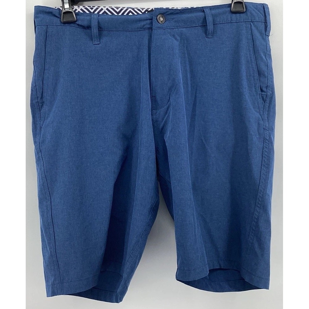 Men's Size 32 Surf & Swim Co Multi Functional Board Shorts Navy